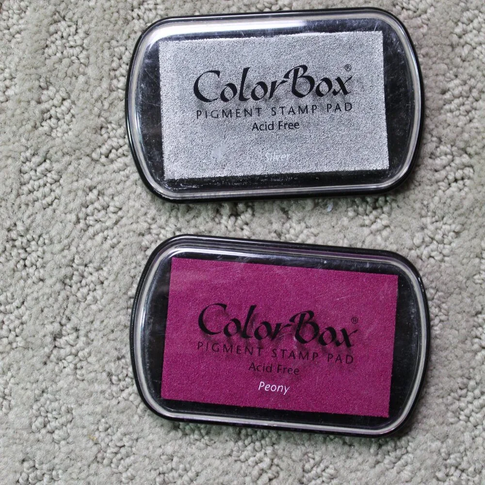 Crafter's Lot of Various Brands 10 Inks, Stampin' Up Watercolor Palette & Pens